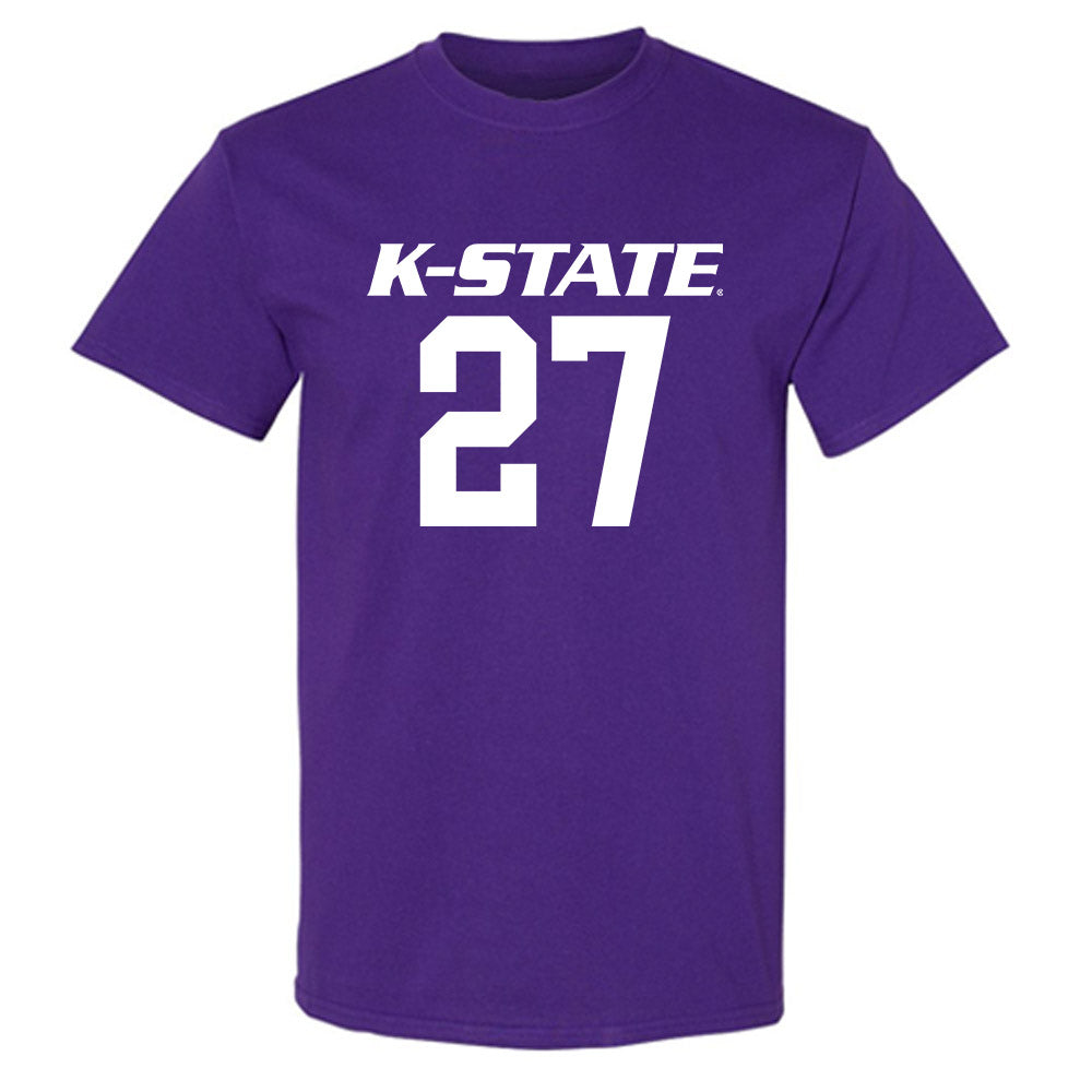 Kansas State - NCAA Football : Damion Miller - Classic Shersey T-Shirt-0