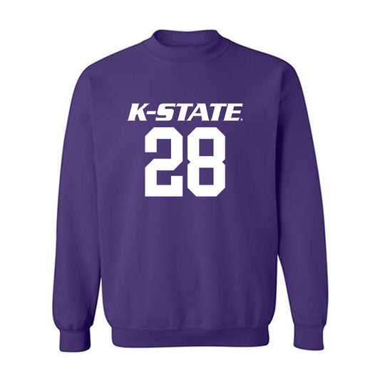 Kansas State - NCAA Baseball : Shea McGahan - Classic Shersey Crewneck Sweatshirt-0