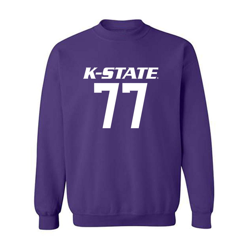 Kansas State - NCAA Football : Tanner Morley - Classic Shersey Crewneck Sweatshirt-0