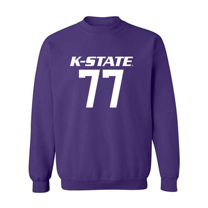 Kansas State - NCAA Football : Tanner Morley - Classic Shersey Crewneck Sweatshirt-0