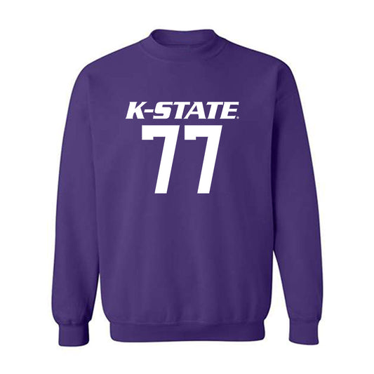 Kansas State - NCAA Football : Tanner Morley - Classic Shersey Crewneck Sweatshirt-0