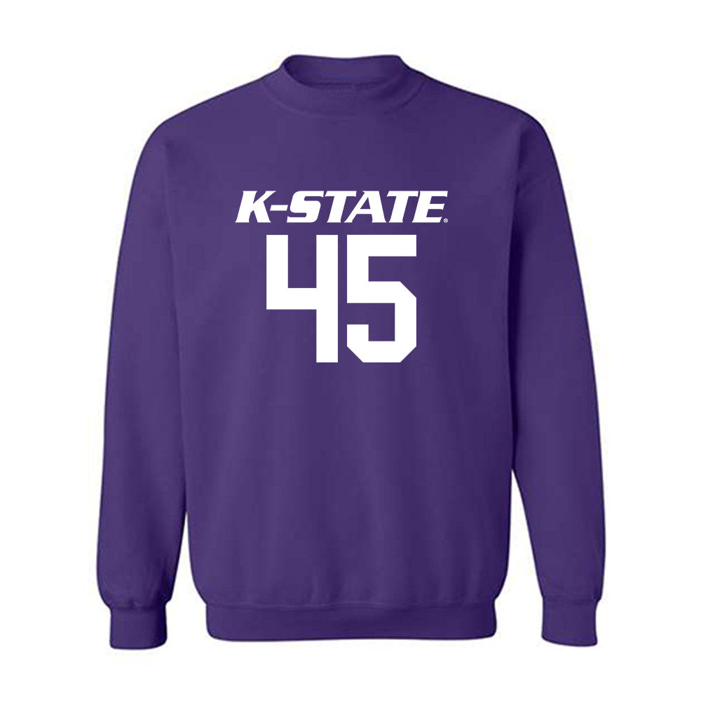 Kansas State - NCAA Football : Jaxson Duffield - Classic Shersey Crewneck Sweatshirt-0