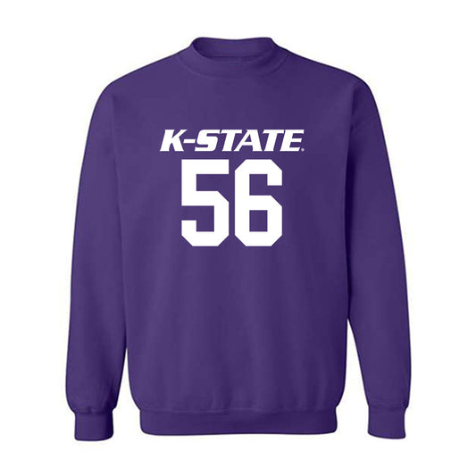 Kansas State - NCAA Football : Elijah Hill - Classic Shersey Crewneck Sweatshirt-0