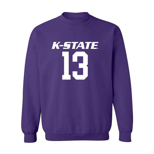 Kansas State - NCAA Women's Soccer : Gabby DeMers - Classic Shersey Crewneck Sweatshirt-0