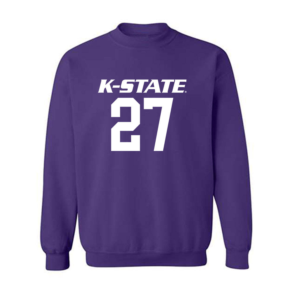 Kansas State - NCAA Football : Damion Miller - Classic Shersey Crewneck Sweatshirt-0