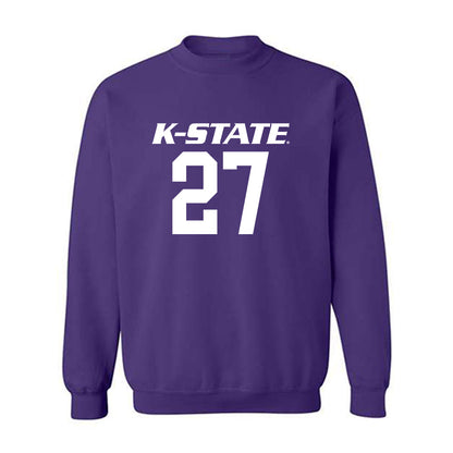 Kansas State - NCAA Football : Damion Miller - Classic Shersey Crewneck Sweatshirt-0