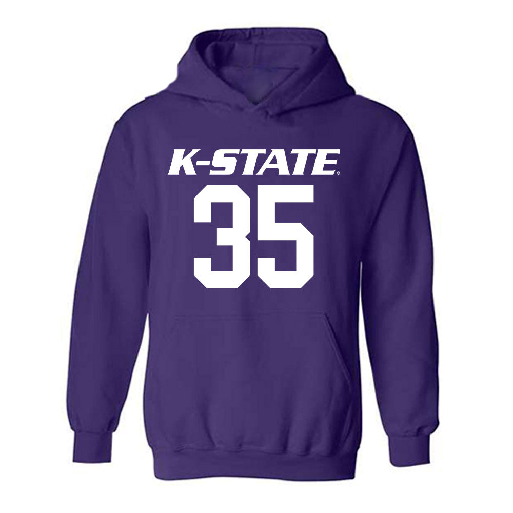 Kansas State - NCAA Football : Gabe Powers - Classic Shersey Hooded Sweatshirt-0