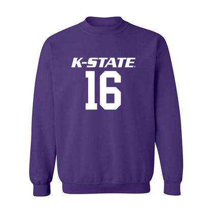Kansas State - NCAA Women's Soccer : Ava Garrett - Classic Shersey Crewneck Sweatshirt-0