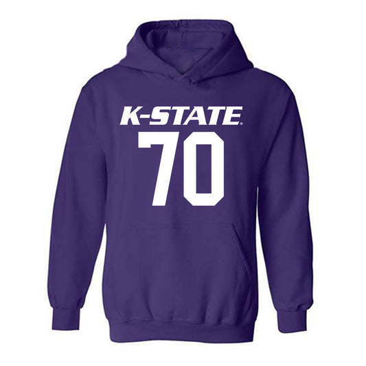 Kansas State - NCAA Football : Gus Hawkins - Classic Shersey Hooded Sweatshirt-0