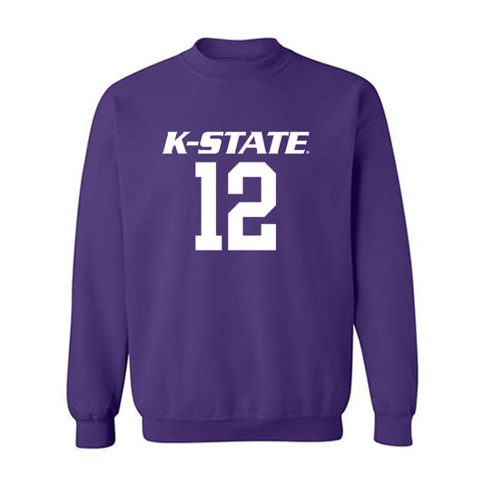 Kansas State - NCAA Baseball : Aaron Arnold - Classic Shersey Crewneck Sweatshirt-0