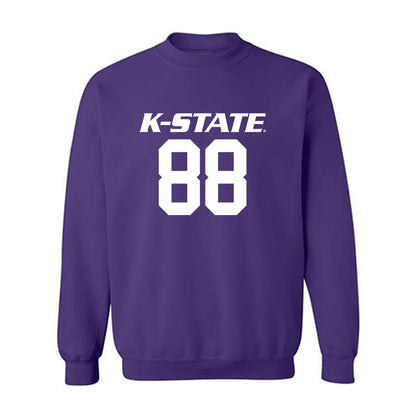 Kansas State - NCAA Men's Basketball : Timotej Malovec - Classic Shersey Crewneck Sweatshirt-0