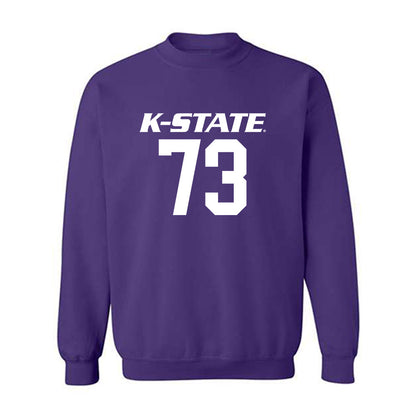 Kansas State - NCAA Football : Ollie Miller - Classic Shersey Crewneck Sweatshirt-0