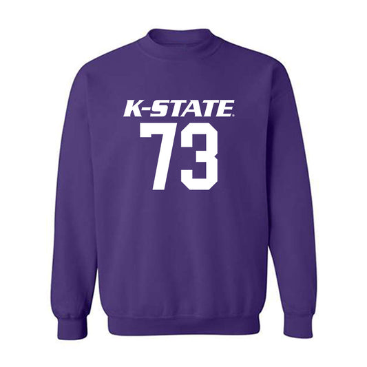 Kansas State - NCAA Football : Ollie Miller - Classic Shersey Crewneck Sweatshirt-0