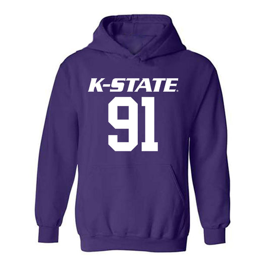 Kansas State - NCAA Football : Jordan Allen - Classic Shersey Hooded Sweatshirt-0