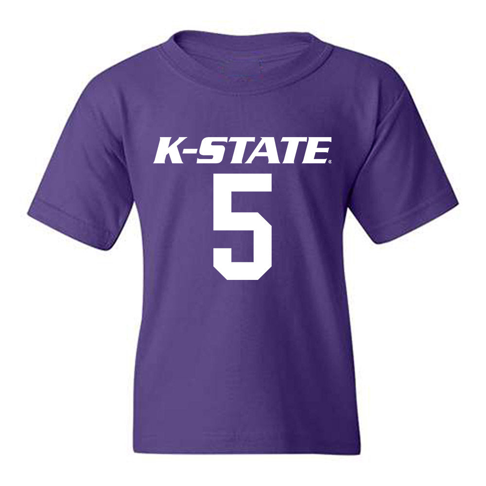 Kansas State - NCAA Football : Joshua Manning - Classic Shersey Youth T-Shirt-0
