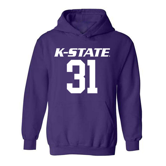 Kansas State - NCAA Football : Monterrio Elston - Classic Shersey Hooded Sweatshirt-0