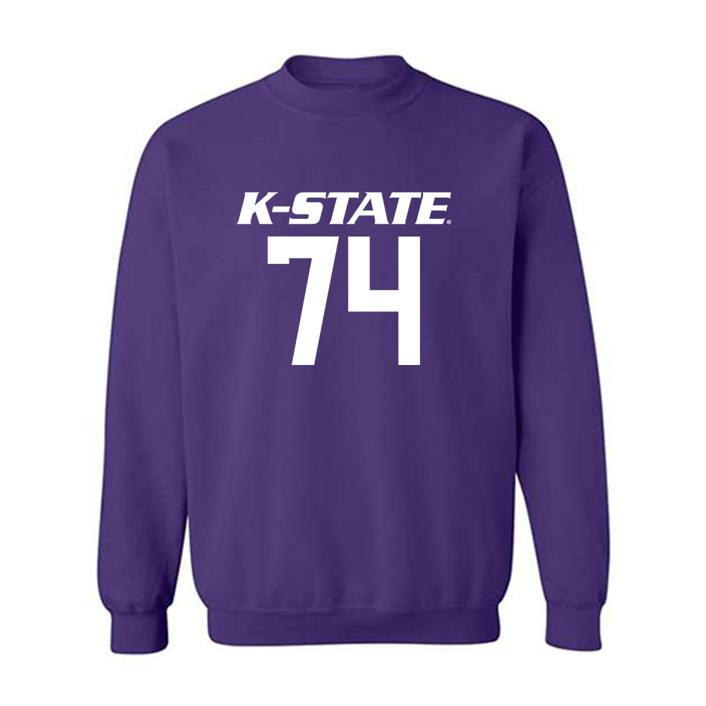 Kansas State - NCAA Football : Navarro Schunke - Classic Shersey Crewneck Sweatshirt-0