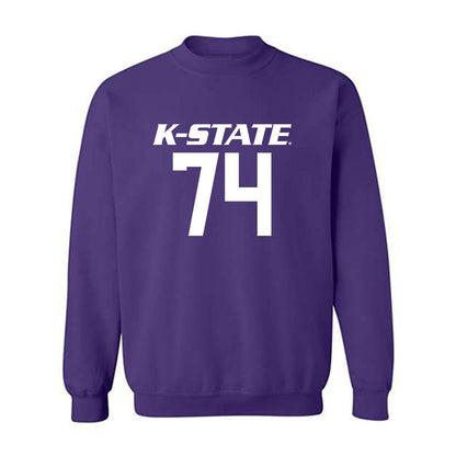 Kansas State - NCAA Football : Navarro Schunke - Classic Shersey Crewneck Sweatshirt-0