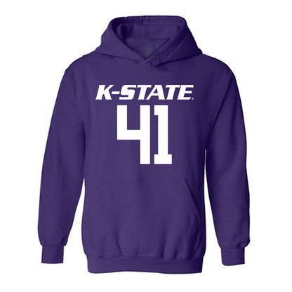 Kansas State - NCAA Football : Ashton Moore - Classic Shersey Hooded Sweatshirt-0