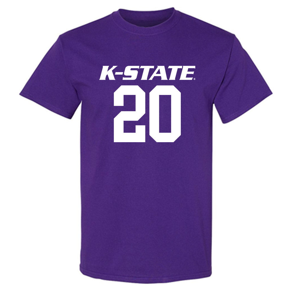 Kansas State - NCAA Baseball : Carson Liggett - Classic Shersey T-Shirt-0