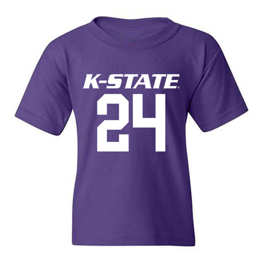 Kansas State - NCAA Baseball : Austin Haley - Classic Shersey Youth T-Shirt-0