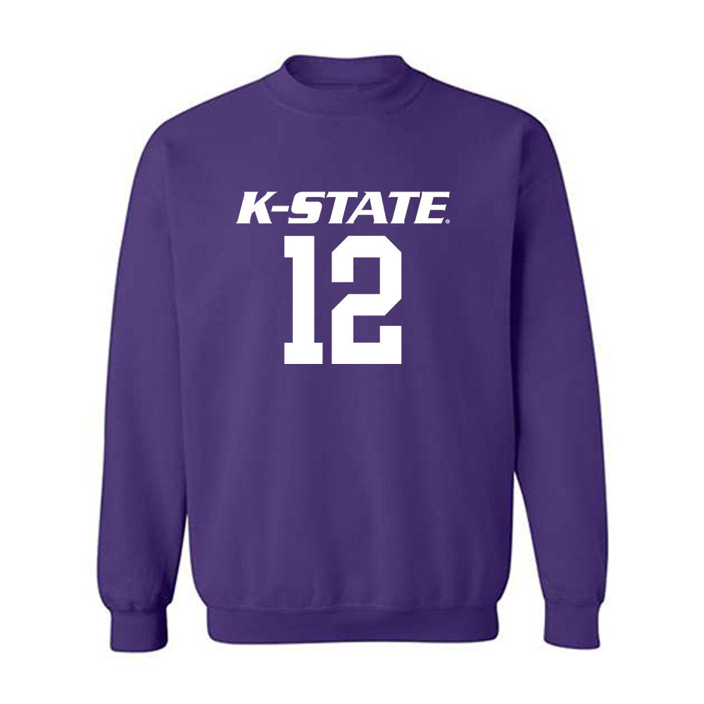 Kansas State - NCAA Football : Serious Stinyard - Classic Shersey Crewneck Sweatshirt-0