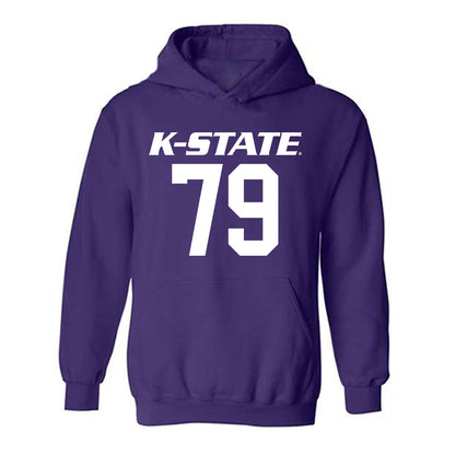 Kansas State - NCAA Football : Charlie Adams - Classic Shersey Hooded Sweatshirt-0