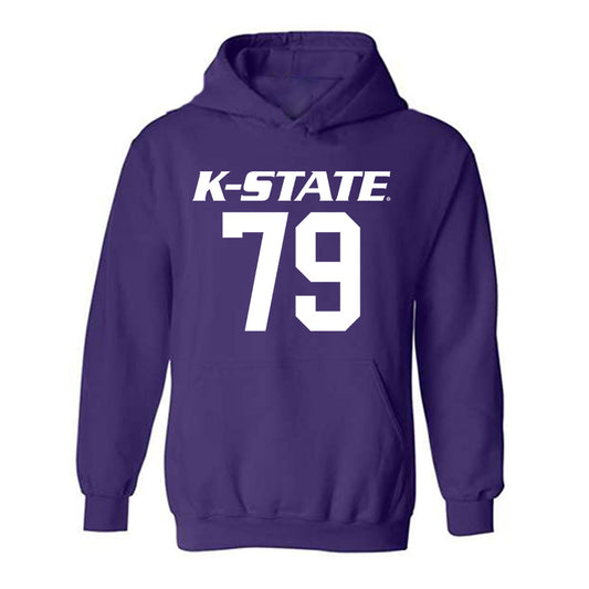 Kansas State - NCAA Football : Charlie Adams - Classic Shersey Hooded Sweatshirt-0