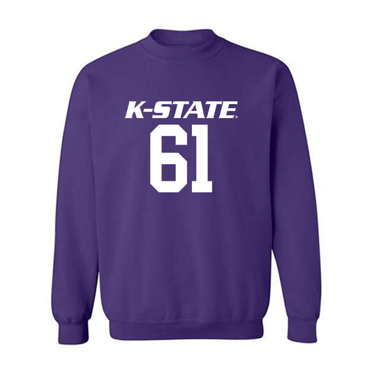 Kansas State - NCAA Football : Chase Duarte - Classic Shersey Crewneck Sweatshirt-0