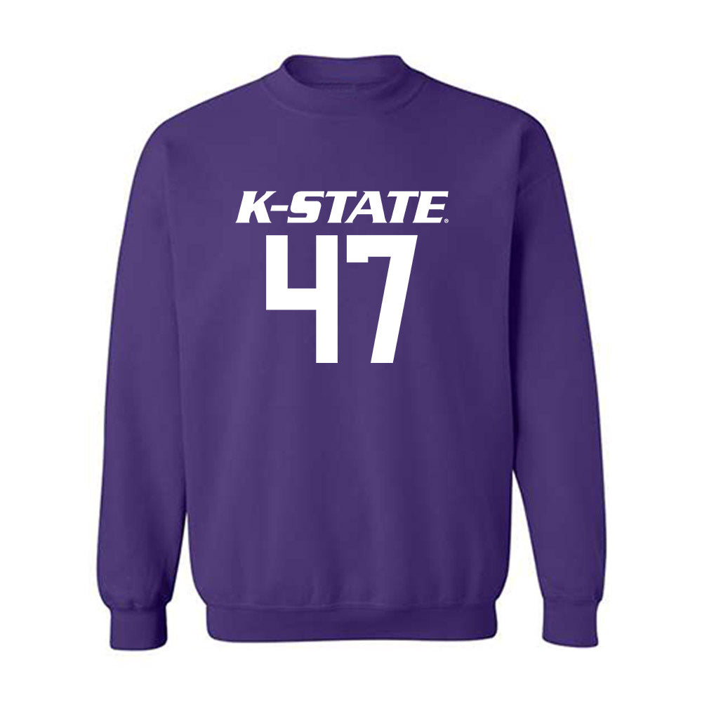 Kansas State - NCAA Baseball : Lincoln Sheffield - Classic Shersey Crewneck Sweatshirt-0