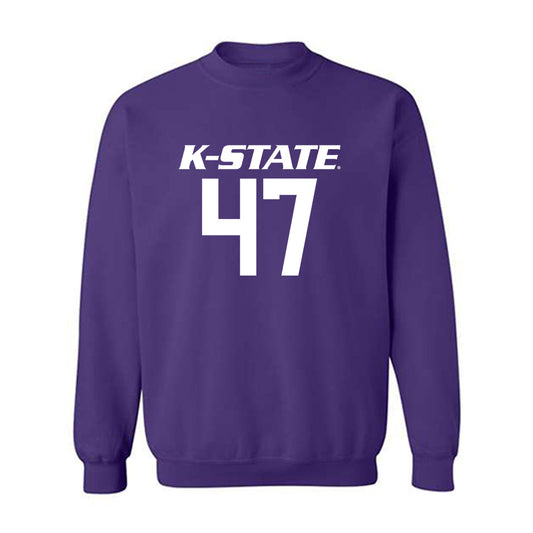 Kansas State - NCAA Baseball : Lincoln Sheffield - Classic Shersey Crewneck Sweatshirt-0