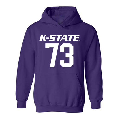 Kansas State - NCAA Football : Ollie Miller - Classic Shersey Hooded Sweatshirt-0
