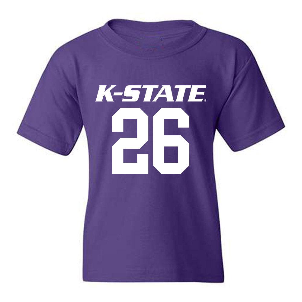 Kansas State - NCAA Baseball : Noah Gartner - Classic Shersey Youth T-Shirt-0