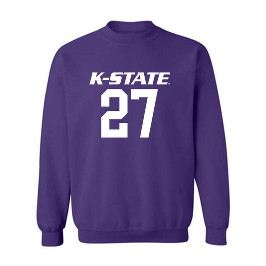 Kansas State - NCAA Football : Cub Patton - Classic Shersey Crewneck Sweatshirt-0