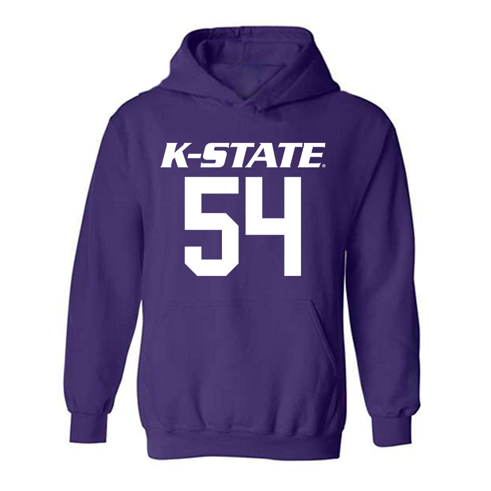 Kansas State - NCAA Football : Keiton Jones - Classic Shersey Hooded Sweatshirt-0