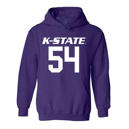 Kansas State - NCAA Football : Keiton Jones - Classic Shersey Hooded Sweatshirt-0
