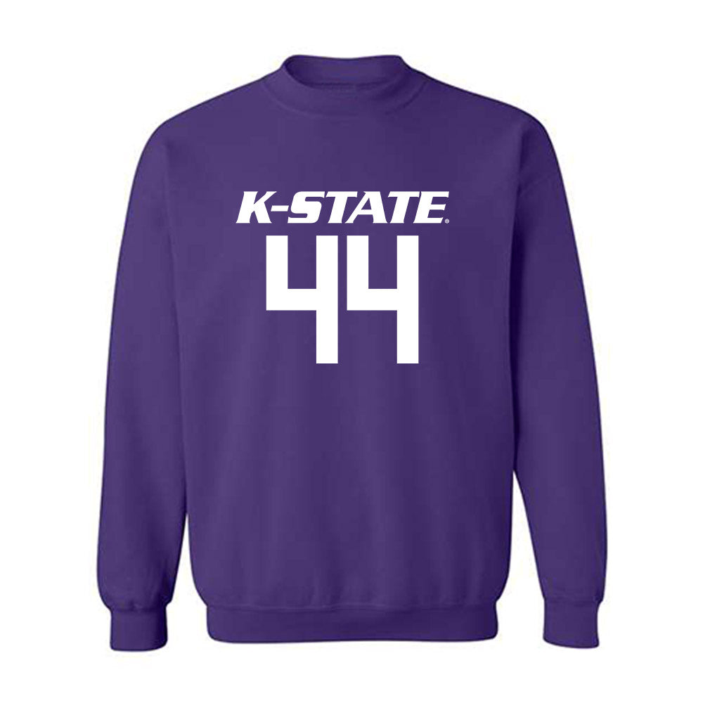 Kansas State - NCAA Football : Weston Polk - Classic Shersey Crewneck Sweatshirt-0