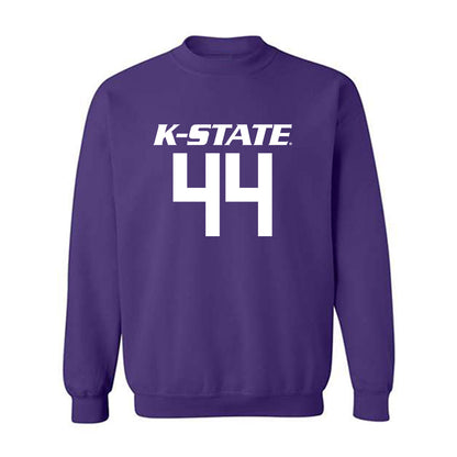 Kansas State - NCAA Football : Weston Polk - Classic Shersey Crewneck Sweatshirt-0