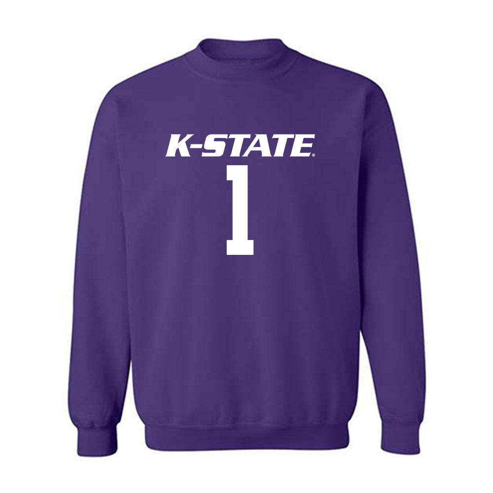 Kansas State - NCAA Women's Volleyball : Caleigh Ponn - Classic Shersey Crewneck Sweatshirt-0