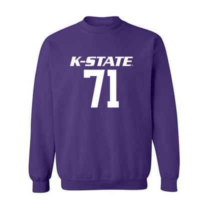 Kansas State - NCAA Football : Dylan Villarouel - Classic Shersey Crewneck Sweatshirt-0