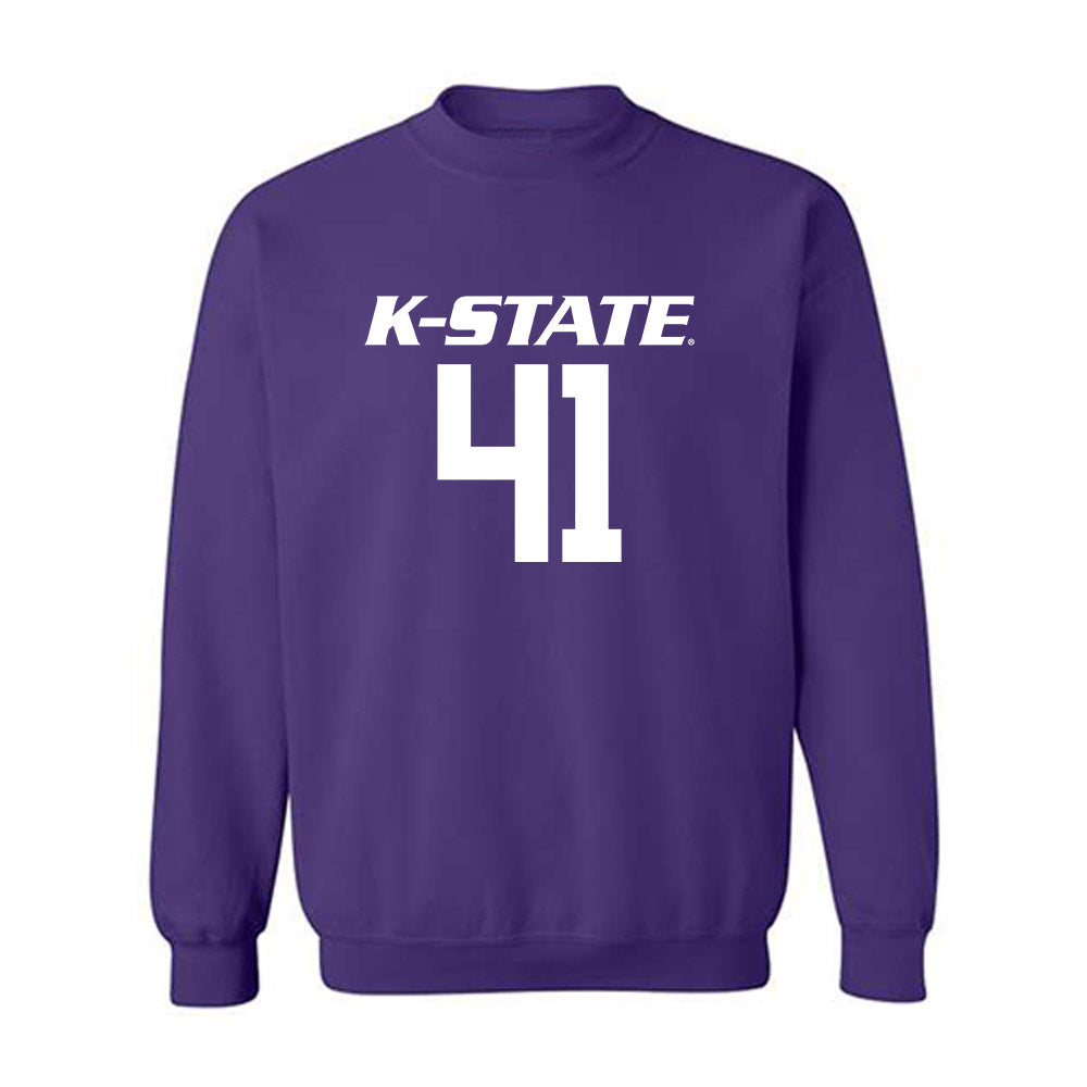 Kansas State - NCAA Football : Ashton Moore - Classic Shersey Crewneck Sweatshirt-0