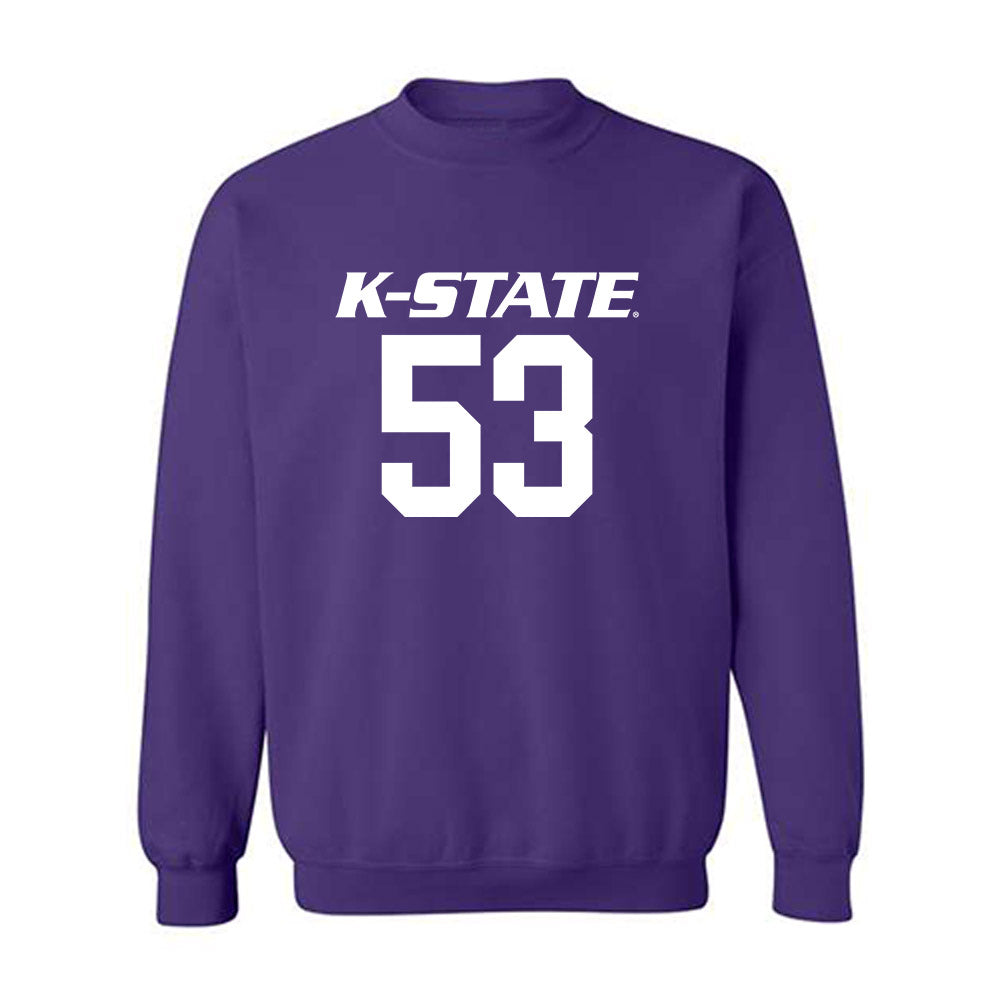 Kansas State - NCAA Football : Lamarcus Barber - Classic Shersey Crewneck Sweatshirt-0