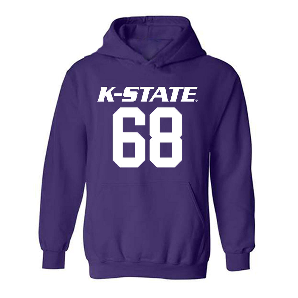 Kansas State - NCAA Football : Joe Vickers - Classic Shersey Hooded Sweatshirt-0