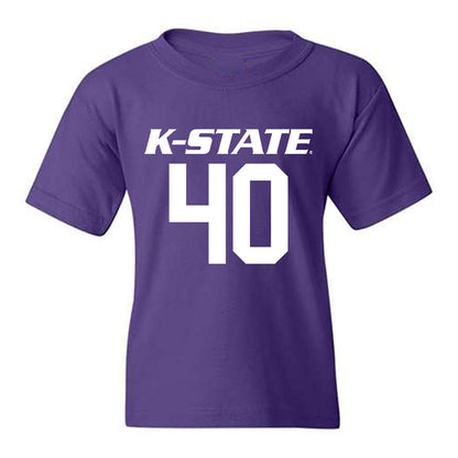 Kansas State - NCAA Baseball : Miles Smith - Classic Shersey Youth T-Shirt-0