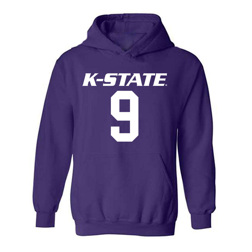 Kansas State - NCAA Baseball : Donte Lewis - Classic Shersey Hooded Sweatshirt-0