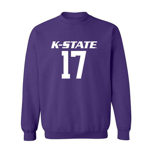 Kansas State - NCAA Football : Adonis Moise - Classic Shersey Crewneck Sweatshirt-0