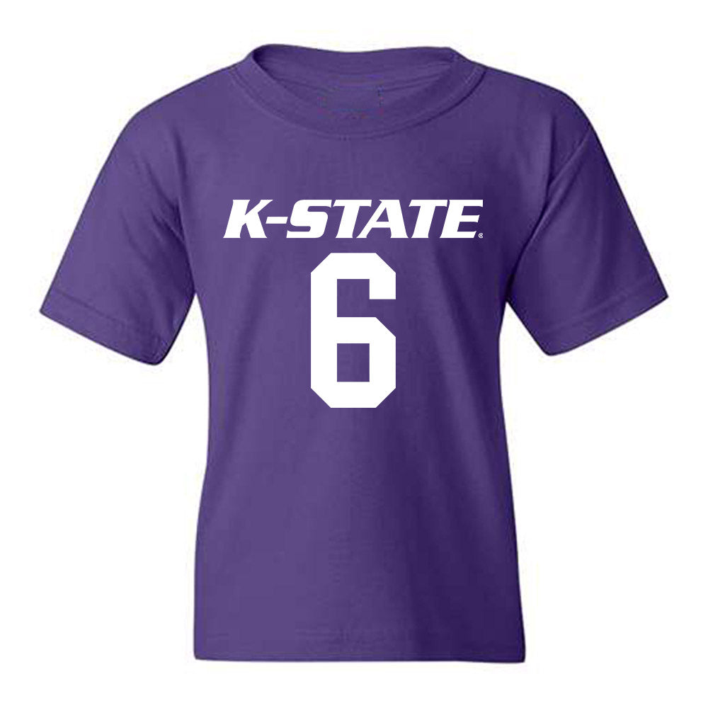 Kansas State - NCAA Baseball : Grant Gallagher - Classic Shersey Youth T-Shirt-0