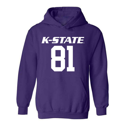 Kansas State - NCAA Football : Owen Harrington - Classic Shersey Hooded Sweatshirt-0
