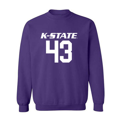 Kansas State - NCAA Baseball : Ben Rosin - Classic Shersey Crewneck Sweatshirt-0