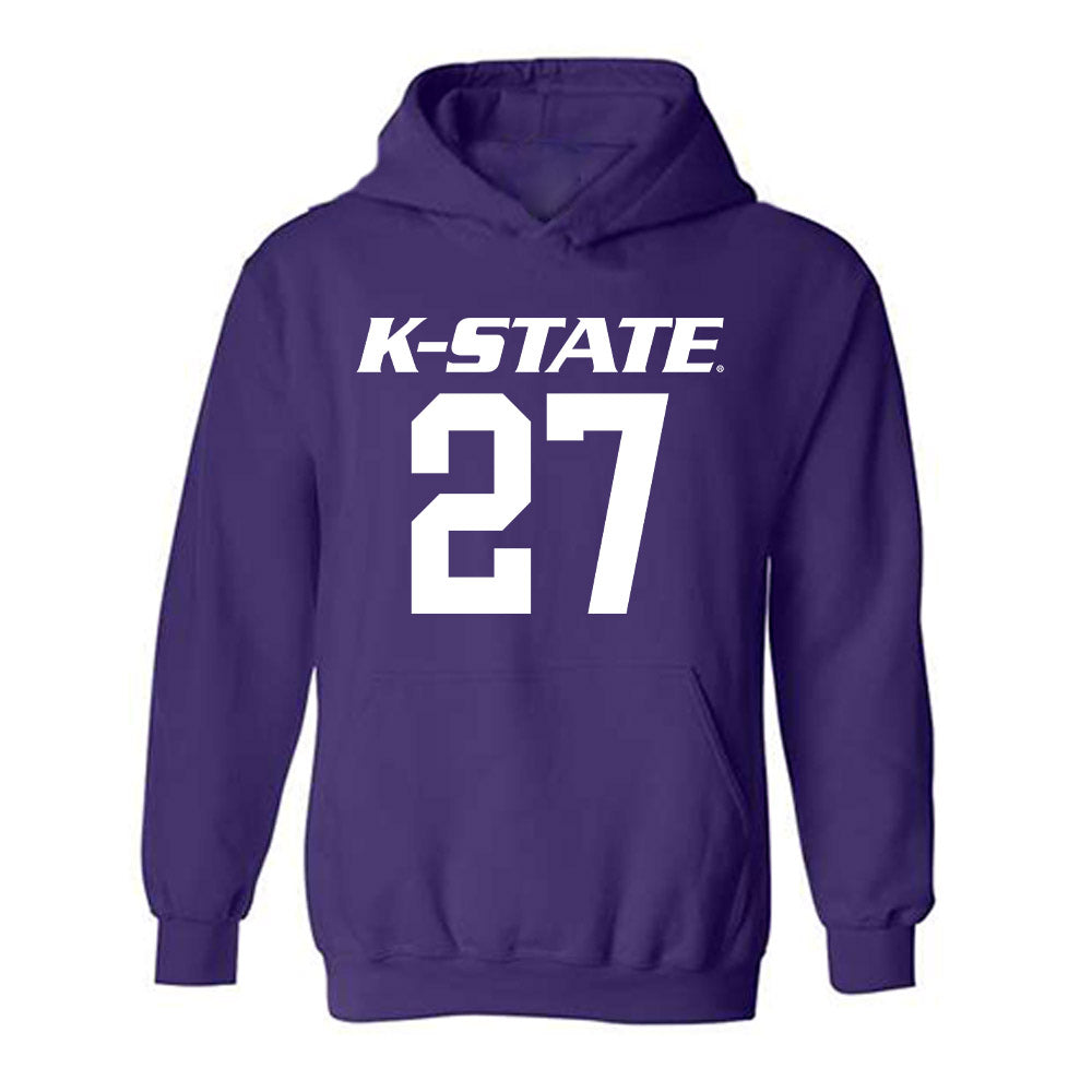 Kansas State - NCAA Football : Ben Wheeler - Classic Shersey Hooded Sweatshirt-0